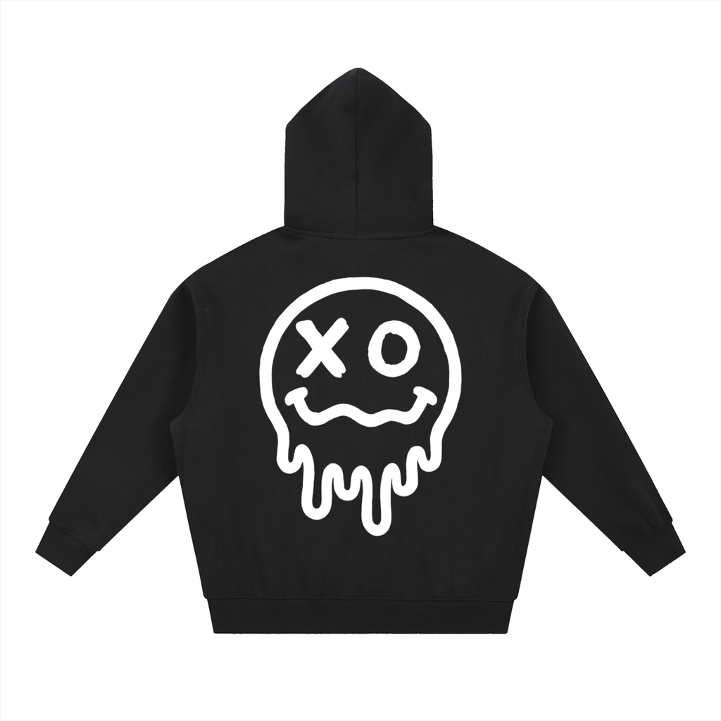 Essential Oversized Boxy Fit Fleece Hoodie