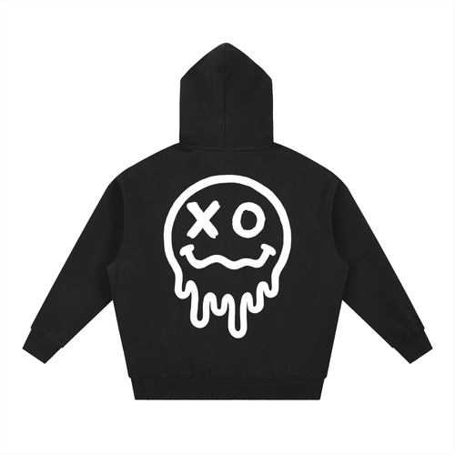 Essential Oversized Boxy Fit Fleece Hoodie